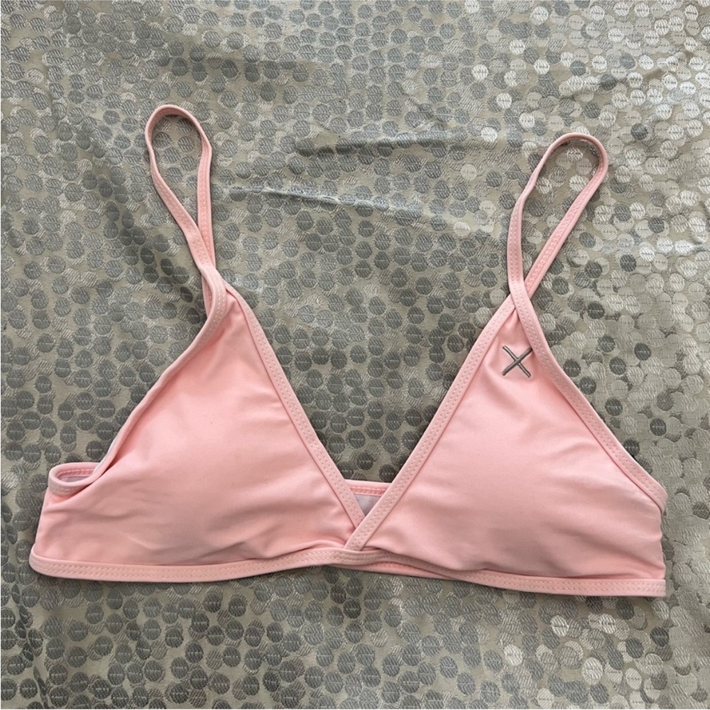 BoutineLA Pink bikini top